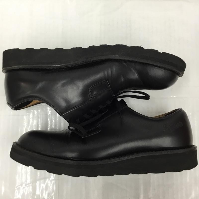 ダナー Danner 革靴 革靴 D910110 ポストマン SD TNJ 8 1/2 ロゴ、文字 黒 / ブラック /  メンズ USED 古着 中古 10104347