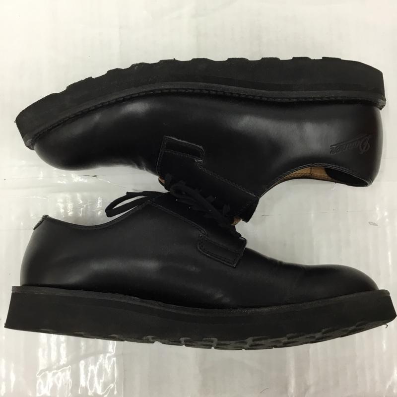 ダナー Danner 革靴 革靴 D910110 ポストマン SD TNJ 8 1/2 ロゴ、文字 黒 / ブラック /  メンズ USED 古着 中古 10104347
