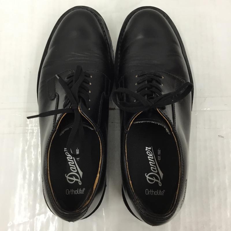 ダナー Danner 革靴 革靴 D910110 ポストマン SD TNJ 8 1/2 ロゴ、文字 黒 / ブラック /  メンズ USED 古着 中古 10104347