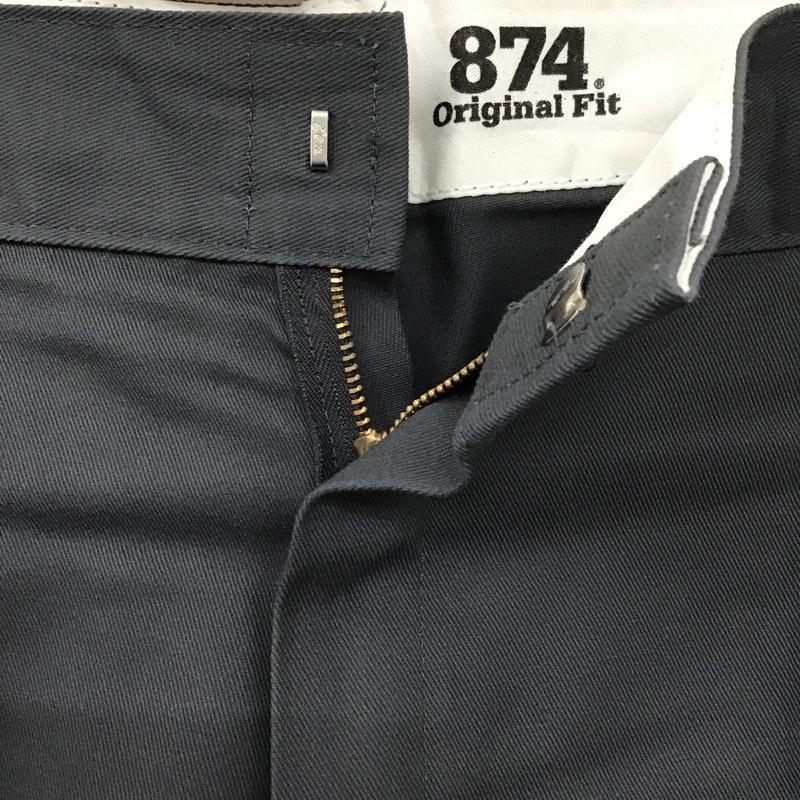 ディッキーズ Dickies パンツ ワークパンツ、ペインターパンツ ワークパンツ カジュアルパンツ ワイドパンツ ストレートパンツ 40 無地 灰 / グレー /  メンズ USED 古着 中古 10104351