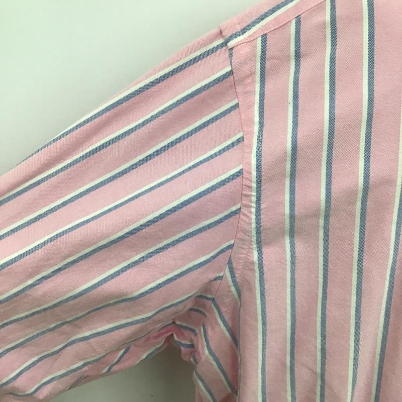 ラルフローレン RALPHLAUREN シャツ、ブラウス 長袖 長袖シャツ ストライプシャツ カジュアルシャツ ボタンダウンシャツ ストライプ 白 / ホワイト / X 青 / ブルー / X 桃 / ピンク /  メンズ USED 古着 中古 10104354
