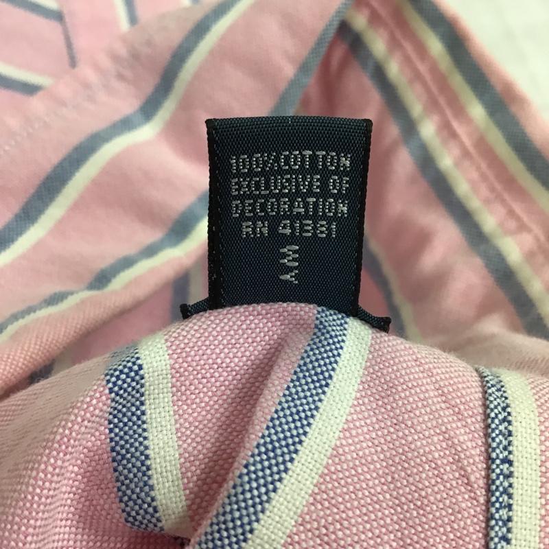 ラルフローレン RALPHLAUREN シャツ、ブラウス 長袖 長袖シャツ ストライプシャツ カジュアルシャツ ボタンダウンシャツ ストライプ 白 / ホワイト / X 青 / ブルー / X 桃 / ピンク /  メンズ USED 古着 中古 10104354