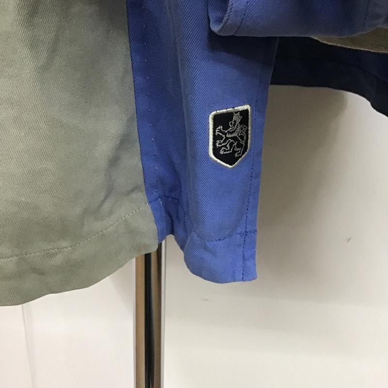 古着 USED シャツ、ブラウス 半袖 半袖シャツ カラーシャツ 古着 ヴィンテージ カジュアルシャツ 無地 灰 / グレー / X 水色 / ライトブルー /  メンズ USED 古着 中古 10104359