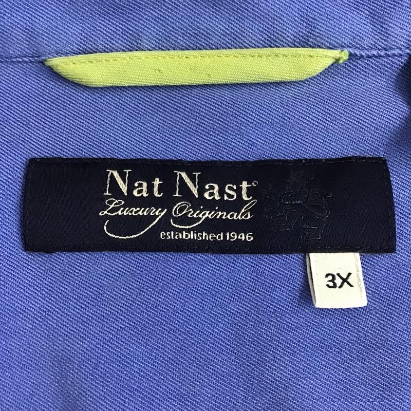 古着 USED シャツ、ブラウス 半袖 半袖シャツ カラーシャツ 古着 ヴィンテージ カジュアルシャツ 無地 灰 / グレー / X 水色 / ライトブルー /  メンズ USED 古着 中古 10104359