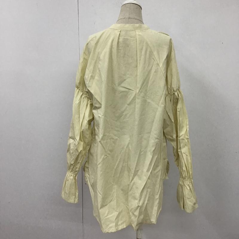 バブ Bab シャツ、ブラウス 長袖 タグ付 M 無地 アイボリー / アイボリー /  レディース USED 古着 中古 10104386
