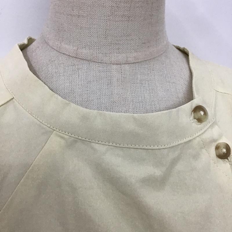 バブ Bab シャツ、ブラウス 長袖 タグ付 M 無地 アイボリー / アイボリー /  レディース USED 古着 中古 10104386