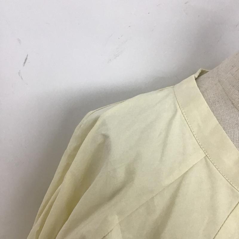 バブ Bab シャツ、ブラウス 長袖 タグ付 M 無地 アイボリー / アイボリー /  レディース USED 古着 中古 10104386