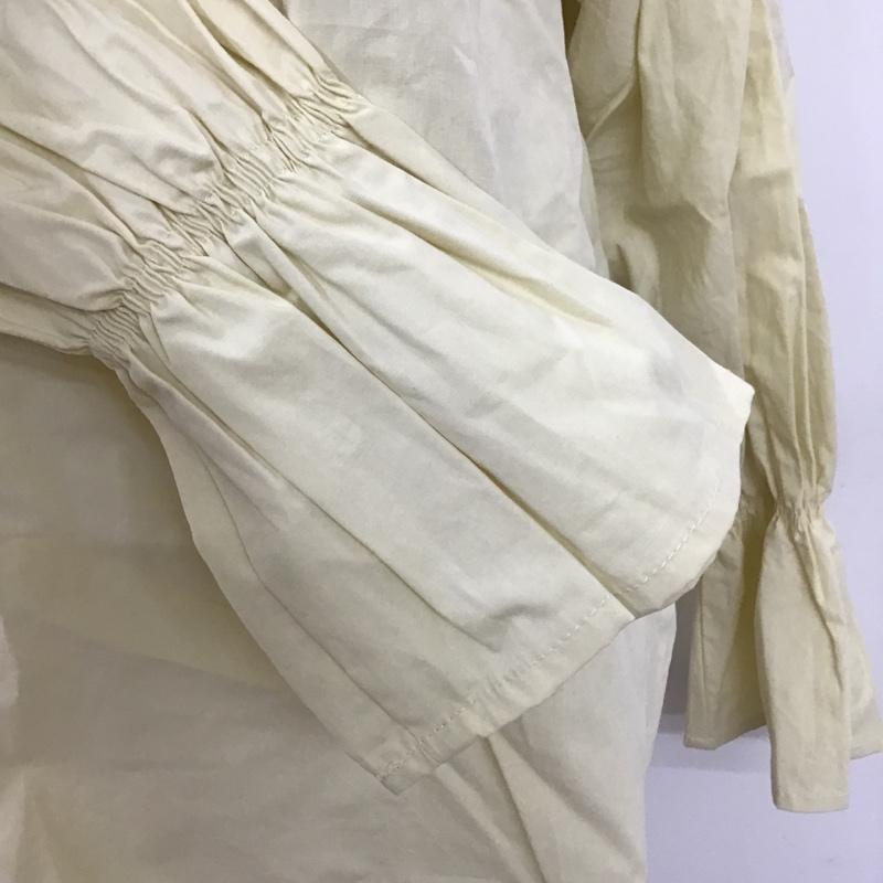 バブ Bab シャツ、ブラウス 長袖 タグ付 M 無地 アイボリー / アイボリー /  レディース USED 古着 中古 10104386