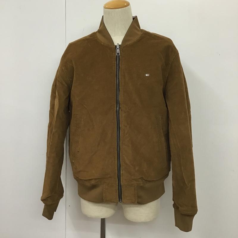 トミーヒルフィガー TOMMY HILFIGER ジャケット、上着 ジャンパー、ブルゾン ジップアップジャケット ジャンパー ジャケット カジュアルジャケット アウター L ロゴ、文字 黒 / ブラック /  メンズ USED 古着 中古 10104408
