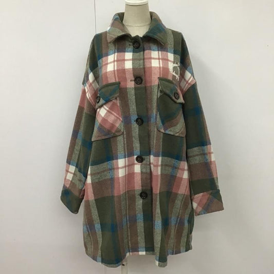 ロデオクラウンズ Rodeo Crowns ジャケット、上着 ジャケット、ブレザー 420CAH30-1470 チェックCPOシャツジャケット カラーシャツジャケット アウター FREE チェック マルチカラー / マルチカラー /  レディース USED 古着 中古 10104417