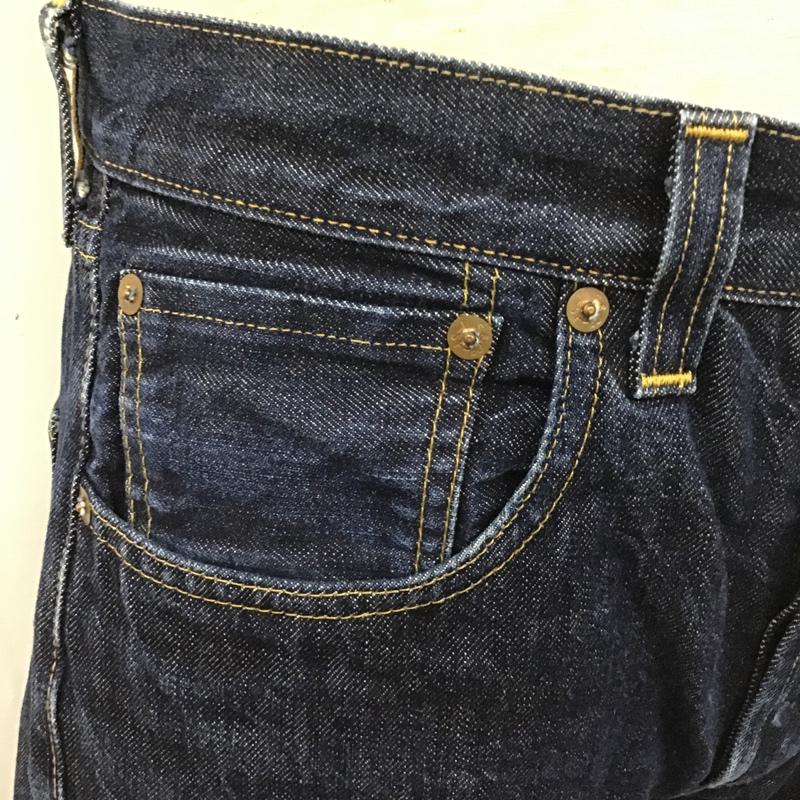 リーバイス Levi's パンツ デニム、ジーンズ デニムパンツ ストレートパンツ ワイドパンツ カジュアルパンツ 501XX 32インチ 無地 インディゴ / インディゴ /  メンズ USED 古着 中古 10104437