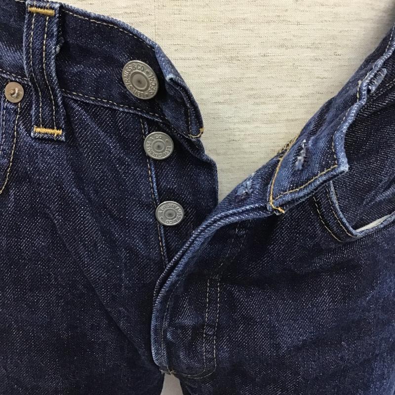 リーバイス Levi's パンツ デニム、ジーンズ デニムパンツ ストレートパンツ ワイドパンツ カジュアルパンツ 501XX 32インチ 無地 インディゴ / インディゴ /  メンズ USED 古着 中古 10104437