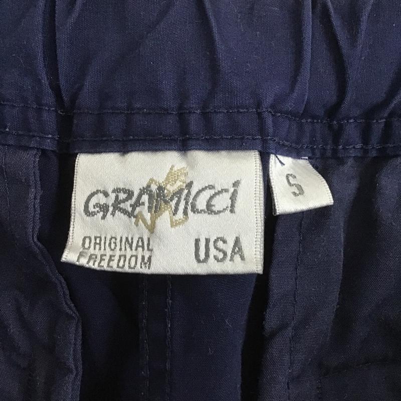 グラミチ GRAMICCI パンツ ワークパンツ、ペインターパンツ GMP-17S034 クロップドパンツ カジュアルパンツ スリムパンツ S 無地 紺 / ネイビー /  メンズ USED 古着 中古 10104438