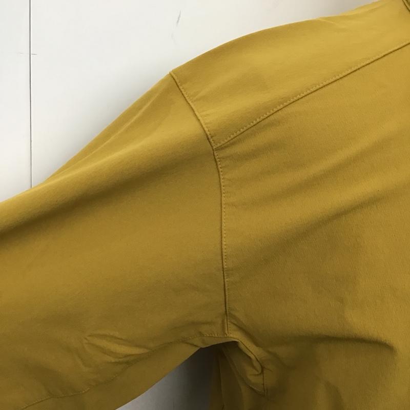 チャンピオン Champion ジャケット、上着 ジャケット、ブレザー C3-NSC12 クロスジャケット ZIPJACKET アウター L ロゴ、文字 マスタード / マスタード /  メンズ USED 古着 中古 10104439
