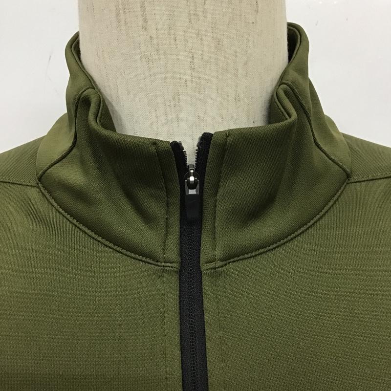 ナイキ NIKE ジャケット、上着 ジャンパー、ブルゾン 928023-395 ウォームアップジャケット ジップアップジャケット アウター L ロゴ、文字 カーキ / カーキ /  メンズ USED 古着 中古 10104441