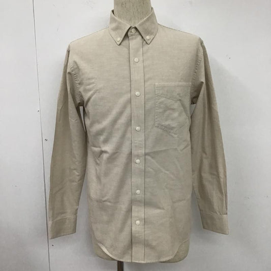 エルエルビーン L.L.Bean シャツ、ブラウス 長袖 長袖シャツ カジュアルシャツ カラーシャツ ボタンダウンジャケット M 無地 ベージュ / ベージュ /  メンズ USED 古着 中古 10104447