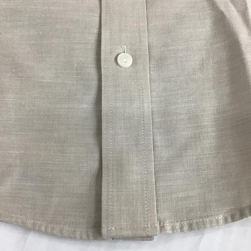 エルエルビーン L.L.Bean シャツ、ブラウス 長袖 長袖シャツ カジュアルシャツ カラーシャツ ボタンダウンジャケット M 無地 ベージュ / ベージュ /  メンズ USED 古着 中古 10104447