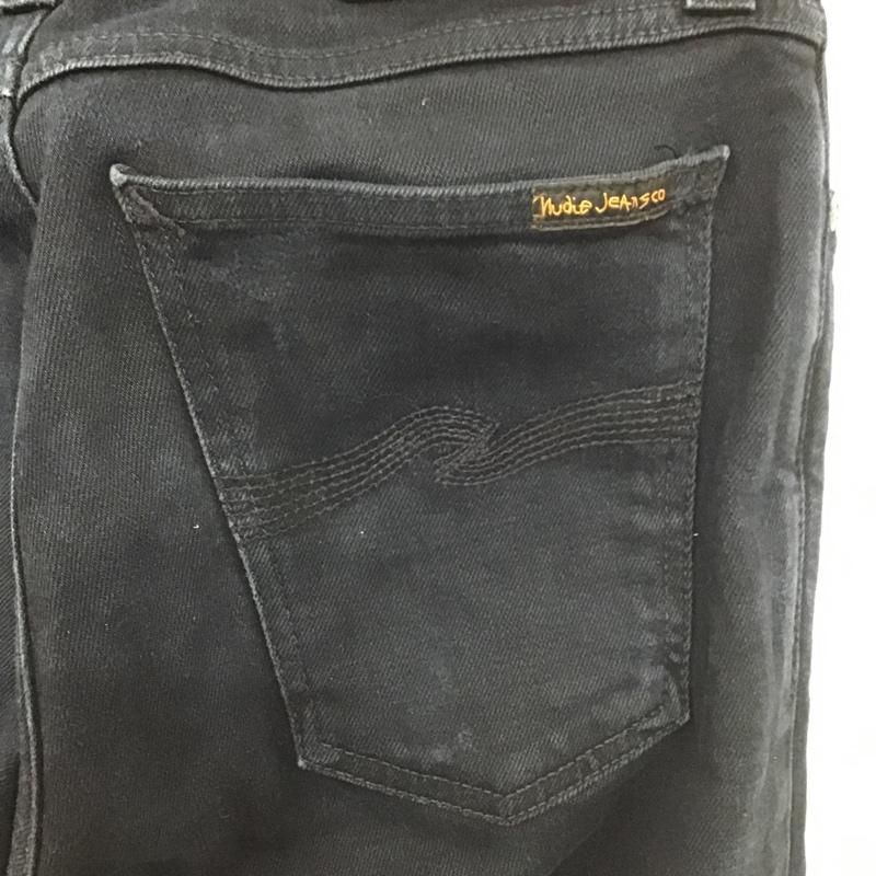 ヌーディージーンズ Nudie Jeans パンツ デニム、ジーンズ デニムパンツ スリムパンツ ストレッチパンツ ジーンズ 29インチ 無地 紺 / ネイビー /  メンズ USED 古着 中古 10104453