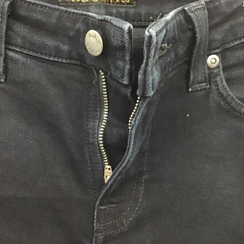 ヌーディージーンズ Nudie Jeans パンツ デニム、ジーンズ デニムパンツ スリムパンツ ストレッチパンツ ジーンズ 29インチ 無地 紺 / ネイビー /  メンズ USED 古着 中古 10104453