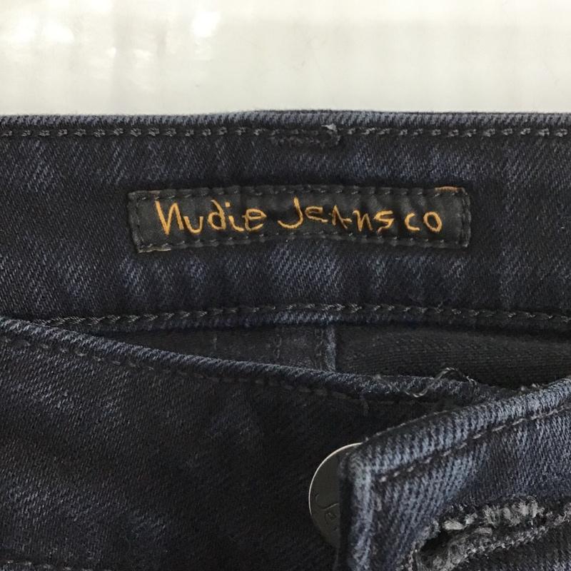 ヌーディージーンズ Nudie Jeans パンツ デニム、ジーンズ デニムパンツ スリムパンツ ストレッチパンツ ジーンズ 29インチ 無地 紺 / ネイビー /  メンズ USED 古着 中古 10104453