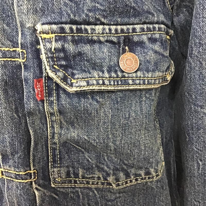リーバイストラウスアンドコー Levi Strauss & co. ジャケット、上着 ジャンパー、ブルゾン Gジャン デニムジャケット カラージャケット アウター メキシコ製 1st 2007年 00s M 無地 インディゴ / インディゴ /  メンズ USED 古着 中古 10104454