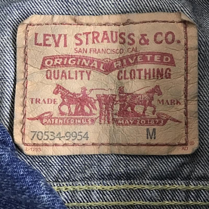 リーバイストラウスアンドコー Levi Strauss & co. ジャケット、上着 ジャンパー、ブルゾン Gジャン デニムジャケット カラージャケット アウター メキシコ製 1st 2007年 00s M 無地 インディゴ / インディゴ /  メンズ USED 古着 中古 10104454