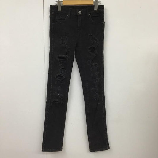 ドクターデニム Dr Denim パンツ デニム、ジーンズ デニムパンツ スリムパンツ ストレッチパンツ ジーンズ 29インチ 無地 黒 / ブラック /  メンズ USED 古着 中古 10104455
