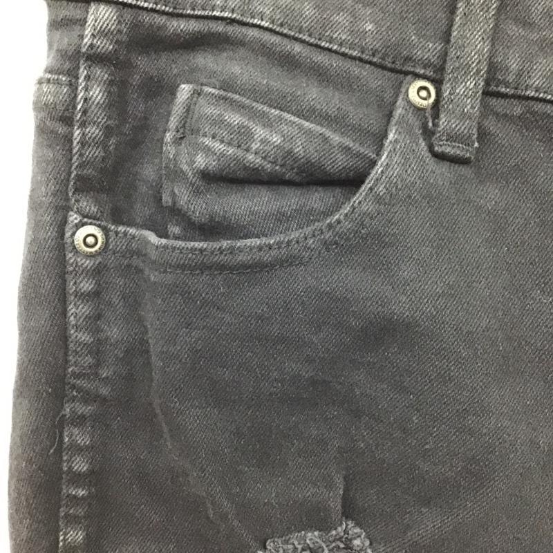 ドクターデニム Dr Denim パンツ デニム、ジーンズ デニムパンツ スリムパンツ ストレッチパンツ ジーンズ 29インチ 無地 黒 / ブラック /  メンズ USED 古着 中古 10104455
