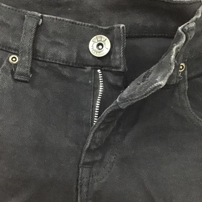 ドクターデニム Dr Denim パンツ デニム、ジーンズ デニムパンツ スリムパンツ ストレッチパンツ ジーンズ 29インチ 無地 黒 / ブラック /  メンズ USED 古着 中古 10104455