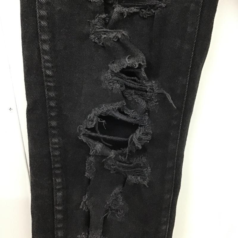 ドクターデニム Dr Denim パンツ デニム、ジーンズ デニムパンツ スリムパンツ ストレッチパンツ ジーンズ 29インチ 無地 黒 / ブラック /  メンズ USED 古着 中古 10104455