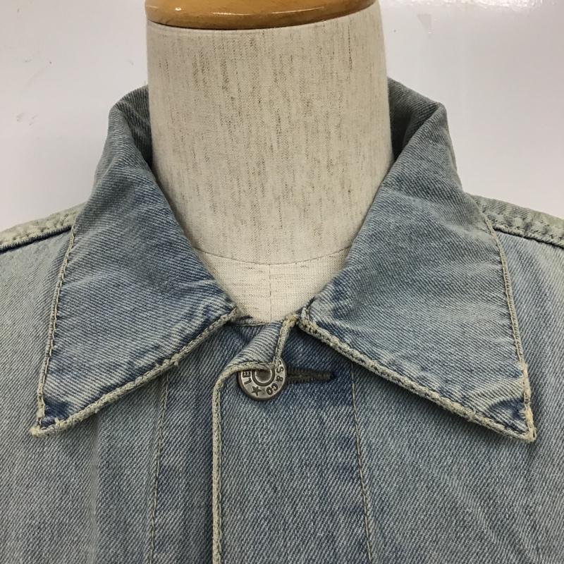 リーバイストラウスアンドコー Levi Strauss & co. ジャケット、上着 ジャンパー、ブルゾン Gジャン デニムジャケット カラージャケット アウター 00s M 無地 インディゴ / インディゴ /  メンズ USED 古着 中古 10104456