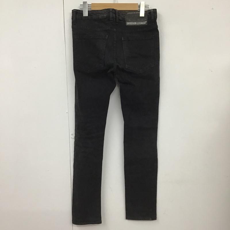 ドクターデニム Dr Denim パンツ デニム、ジーンズ デニムパンツ スリムパンツ ストレッチパンツ ジーンズ 31インチ 無地 黒 / ブラック /  メンズ USED 古着 中古 10104458