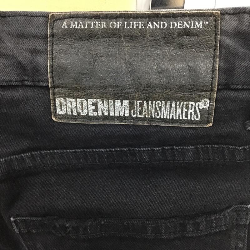 ドクターデニム Dr Denim パンツ デニム、ジーンズ デニムパンツ スリムパンツ ストレッチパンツ ジーンズ 31インチ 無地 黒 / ブラック /  メンズ USED 古着 中古 10104458