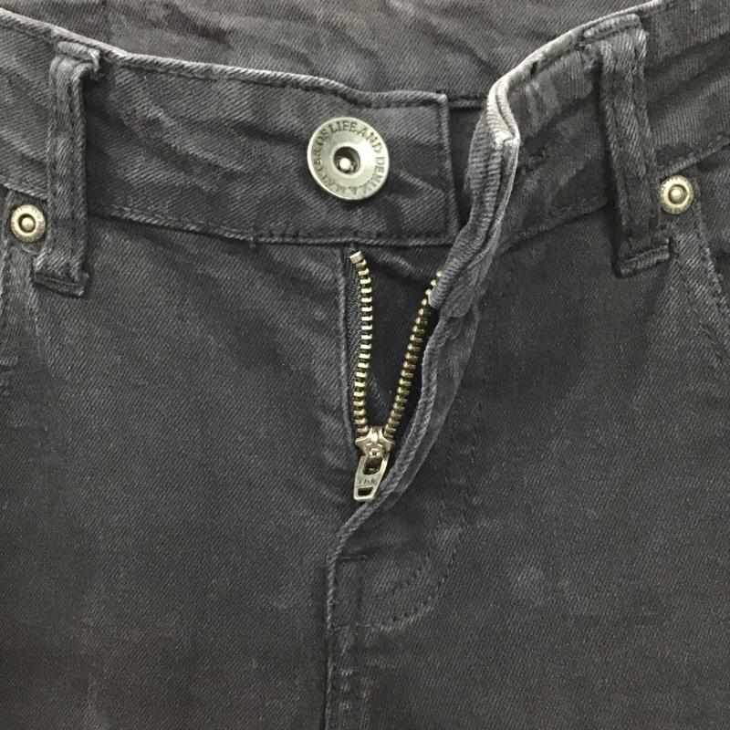 ドクターデニム Dr Denim パンツ デニム、ジーンズ デニムパンツ スリムパンツ ストレッチパンツ ジーンズ 31インチ 無地 黒 / ブラック /  メンズ USED 古着 中古 10104458