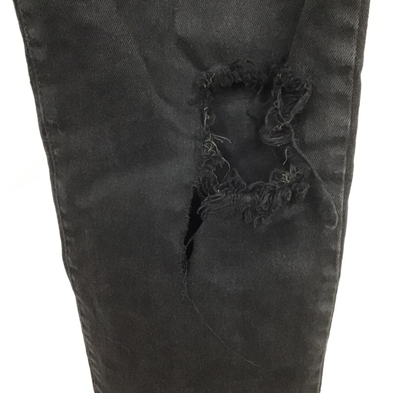 ドクターデニム Dr Denim パンツ デニム、ジーンズ デニムパンツ スリムパンツ ストレッチパンツ ジーンズ 31インチ 無地 黒 / ブラック /  メンズ USED 古着 中古 10104458