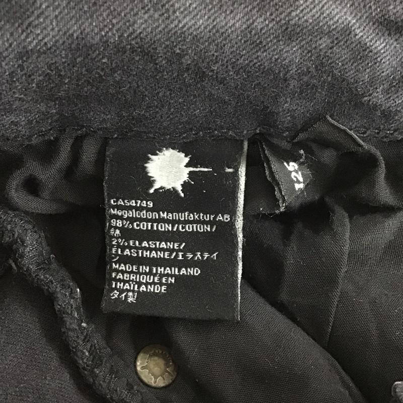 ドクターデニム Dr Denim パンツ デニム、ジーンズ デニムパンツ スリムパンツ ストレッチパンツ ジーンズ 31インチ 無地 黒 / ブラック /  メンズ USED 古着 中古 10104458