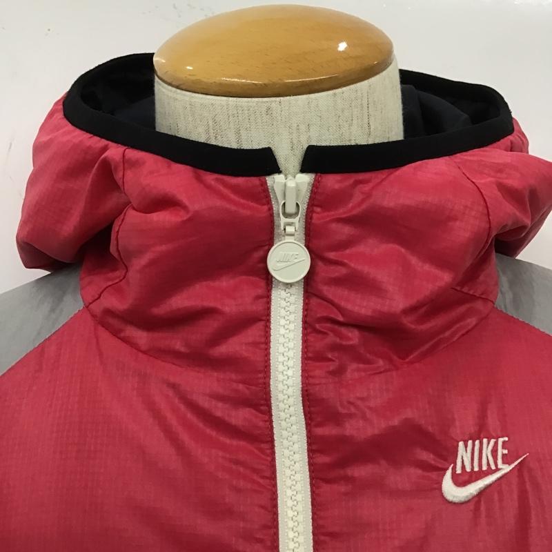 ナイキ NIKE ジャケット、上着 ジャンパー、ブルゾン ジップアップジャケット ジャンパー カジュアルジャケット ナイロンジャケット 00s M ロゴ、文字 白 / ホワイト / X 灰 / グレー / X 紺 / ネイビー / X 桃 / ピンク /  メンズ USED 古着 中古 10104460