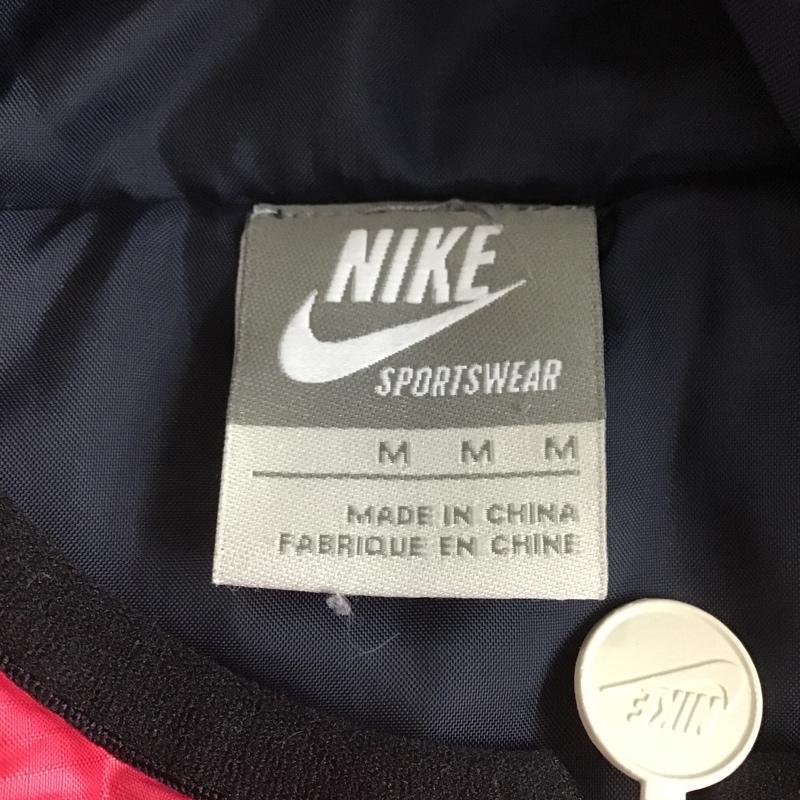 ナイキ NIKE ジャケット、上着 ジャンパー、ブルゾン ジップアップジャケット ジャンパー カジュアルジャケット ナイロンジャケット 00s M ロゴ、文字 白 / ホワイト / X 灰 / グレー / X 紺 / ネイビー / X 桃 / ピンク /  メンズ USED 古着 中古 10104460