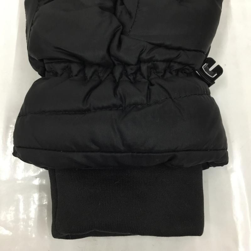 カナダグース CANADA GOOSE ファッション小物 手袋 5171L LIGHTWEIGHT MITT キルティング ロゴ、文字 黒 / ブラック /  レディース USED 古着 中古 10104465
