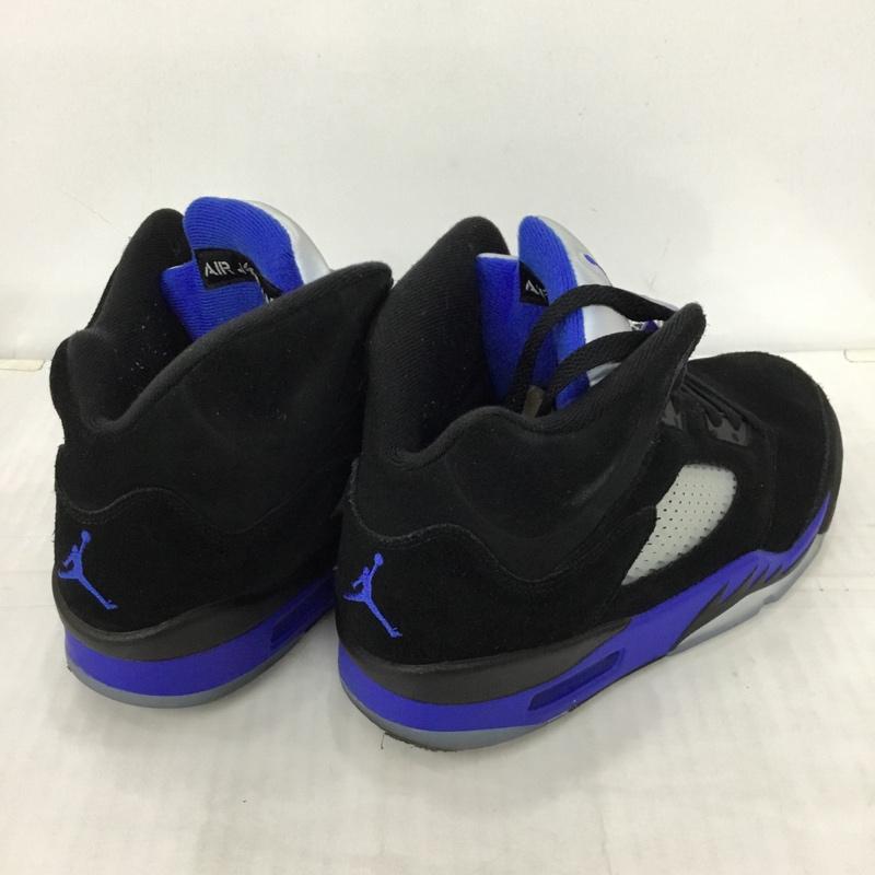 ナイキ NIKE スニーカー スニーカー CT4838 004 AIR JORDAN 5 RETRO 26.5cm 箱有 26.5cm ワンポイント 黒 / ブラック / X 青 / ブルー / X 銀 / シルバー /  メンズ USED 古着 中古 10104468