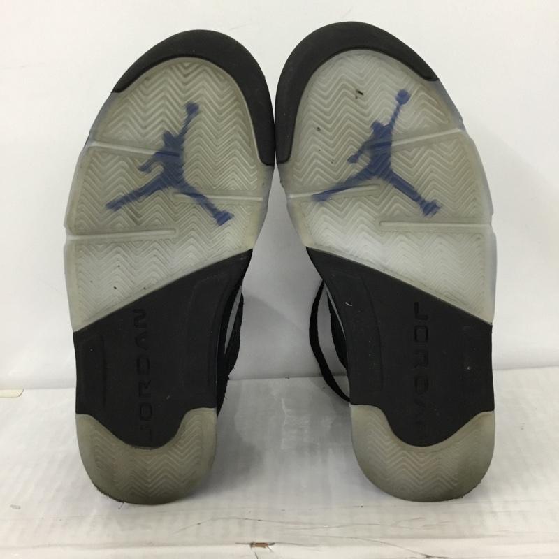 ナイキ NIKE スニーカー スニーカー CT4838 004 AIR JORDAN 5 RETRO 26.5cm 箱有 26.5cm ワンポイント 黒 / ブラック / X 青 / ブルー / X 銀 / シルバー /  メンズ USED 古着 中古 10104468