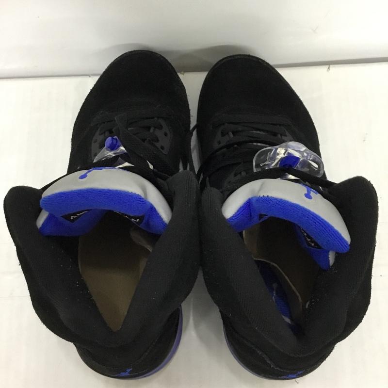 ナイキ NIKE スニーカー スニーカー CT4838 004 AIR JORDAN 5 RETRO 26.5cm 箱有 26.5cm ワンポイント 黒 / ブラック / X 青 / ブルー / X 銀 / シルバー /  メンズ USED 古着 中古 10104468