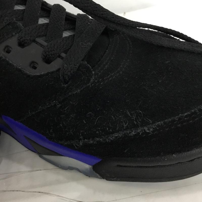 ナイキ NIKE スニーカー スニーカー CT4838 004 AIR JORDAN 5 RETRO 26.5cm 箱有 26.5cm ワンポイント 黒 / ブラック / X 青 / ブルー / X 銀 / シルバー /  メンズ USED 古着 中古 10104468