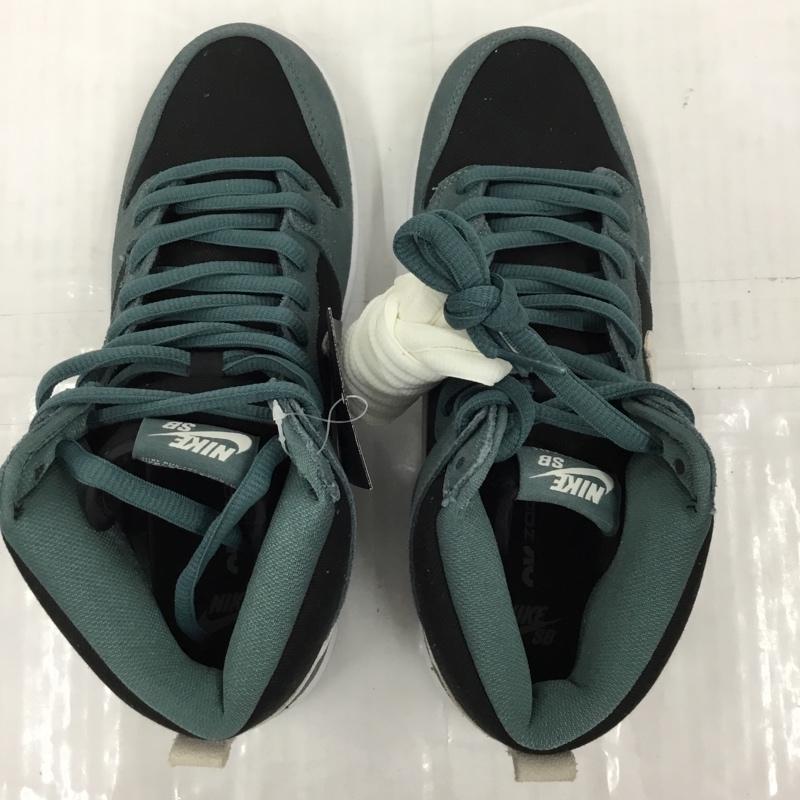 ナイキ NIKE スニーカー スニーカー DQ3757-300 SB DUNK HIGH PRO 26.5cm 箱有 26.5cm ロゴ、文字 黒 / ブラック / X 緑 / グリーン /  メンズ USED 古着 中古 10104471