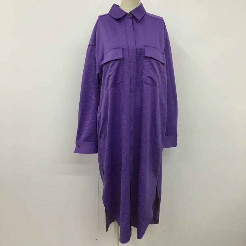 スピック＆スパン Spick & Span ワンピース ロングスカート 20-040-212-1100 FREE 無地 紫 / パープル /  レディース USED 古着 中古 10104478