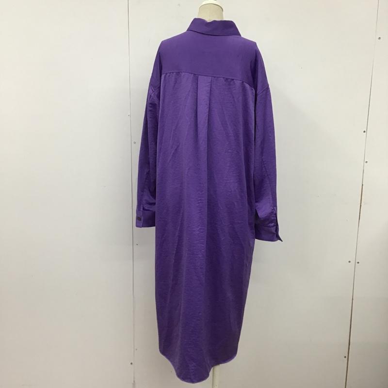 スピック＆スパン Spick & Span ワンピース ロングスカート 20-040-212-1100 FREE 無地 紫 / パープル /  レディース USED 古着 中古 10104478