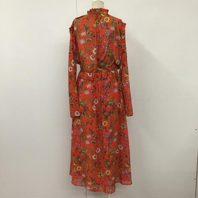 スライ SLY ワンピース ロングスカート 030BA433-4280 PICTORIAL FLOWER OP 1 総柄 マルチカラー / マルチカラー /  レディース USED 古着 中古 10104480