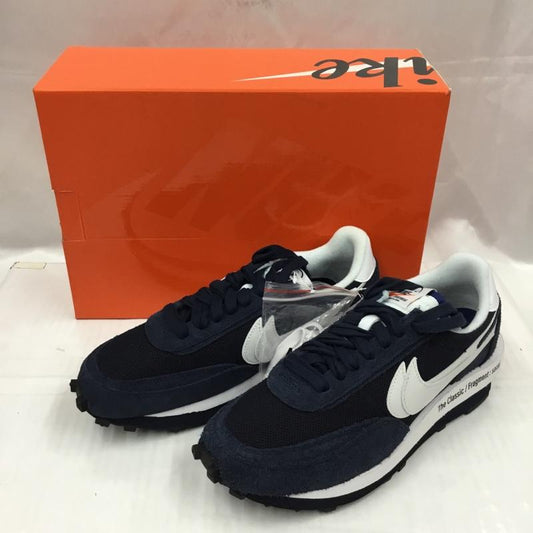 ナイキ NIKE スニーカー スニーカー DH2684 400 LD WAFFLE/SF SACAI FRAGMENT 26.5cm 箱有 26.5cm ロゴ、文字 紺 / ネイビー / X 白 / ホワイト /  メンズ USED 古着 中古 10104482