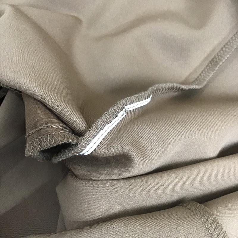 ザラ ZARA ワンピース ひざ丈スカート S 無地 ベージュ / ベージュ /  レディース USED 古着 中古 10104494