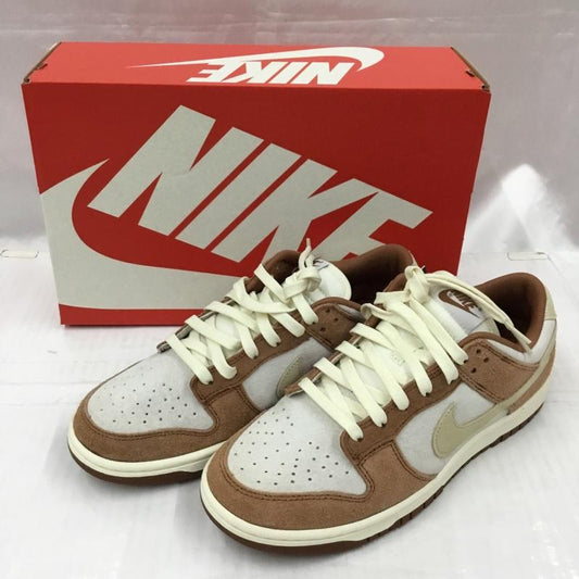 ナイキ NIKE スニーカー スニーカー DD1390 100 DUNK LOW RETRO PREMIUM Medium Curry 26.5cm 箱有 26.5cm ロゴ、文字 ベージュ / ベージュ / X 茶 / ブラウン / X 灰 / グレー /  メンズ USED 古着 中古 10104500